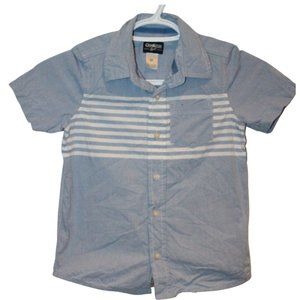 3/$20 🏷 Oshkosh Dress Shirt Size 5T Light Blue Button Up Shirt